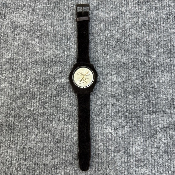 Swatch Standards 2000 Watch- Hairy Harry Stroke Me Face - GX129 - Untested‎ - Picture 3 of 10
